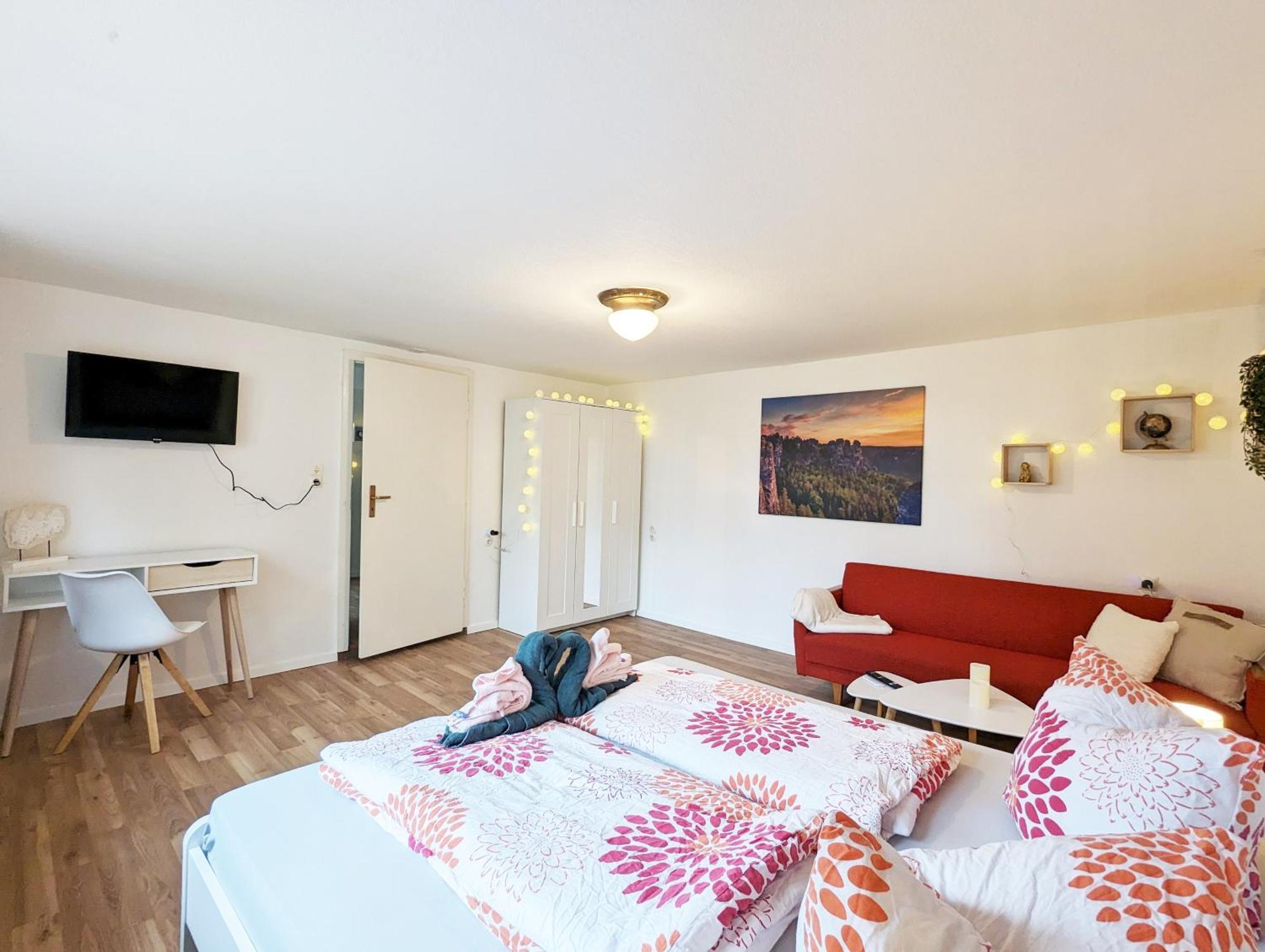 L1 - Urlaubsmagie - Wohnung Fuer 3P Am Wanderweg Sebnitz Exteriör bild